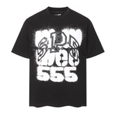 Letter Pattern T-shirt #S T018