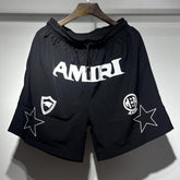Letter Print Shorts #7737
