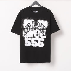 Letter Pattern T-shirt #S T018