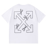 Scissors Pattern T-shirt