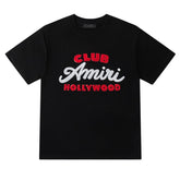 Embroidered letter T-shirt