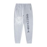 Web Letter Pattern Pants #S232k