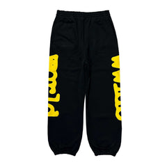 Foam Letter Pattern Pants #S554