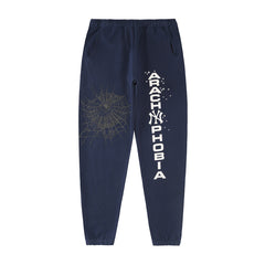 Web Letter Pattern Pants #S232k