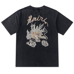 Embroidered Dragon T-shirt