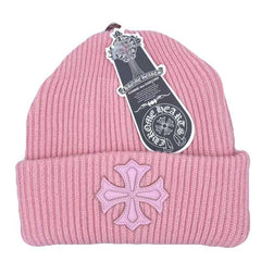 CH Letter Pattern Knit Hat