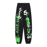 Letter Pattern Pants #S225-2