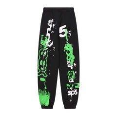 Letter Pattern Pants #S225-2