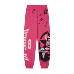Letter Pattern Pants #S239-2