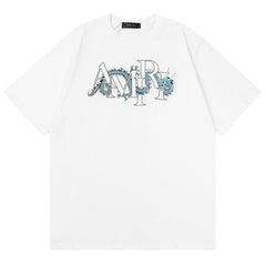 Dragon Print T-shirts