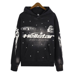 Racer Hoodie Vintage Black