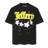 Letter Star Pattern T-shirt #S T019