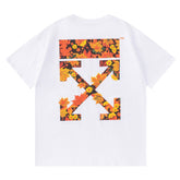Maple Leaf Pattern T-shirt
