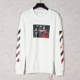 Caravaggio Oil Painting Print Round Neck Pullover Sweatshirts