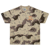 Camouflage Letter T-shirt