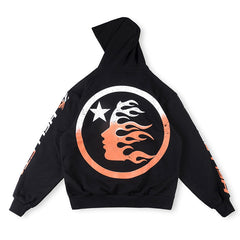 Graphic Print Pullover Hoodie