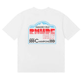 Black dove lettering print T-Shirts