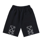 Letter Pattern Shorts