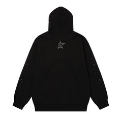 Letter Pattern Hoodie #241
