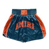 Letter Embroidery Shorts