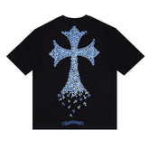 CH Patterned Cotton T-shirt