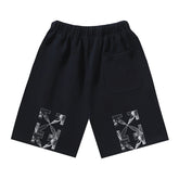 Letter Pattern Shorts