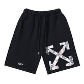 Letter Pattern Shorts