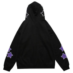 MODP TIFO Star Letter Print Hoodie