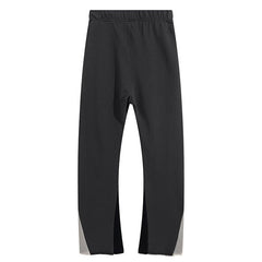 Logo Flared Cotton Sweatpants