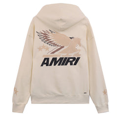 Eagle Graphic-Print Cotton-Jersey Hoodies