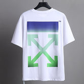 Gradient cartoon arrow pattern T-Shirts