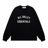 Print Letter Long-Sleeve T-Shirt #1930