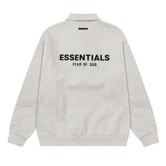 25FW Lapel Pullover Sweatshirt