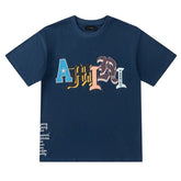 Letter Pattern T-shirt