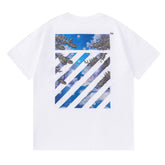 Snowflake Pattern T-shirt