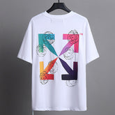 Cartoon color spelling arrow pattern T-Shirts