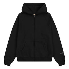 Zippered Cardigan Hoodie
