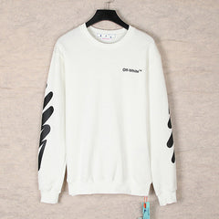 Wavy Arrows Pattern Crewneck Sweatshirts
