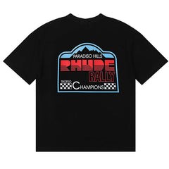 Black dove lettering print T-Shirts