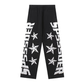 Letter Pattern Pants #S227-2