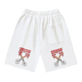 Letter Pattern Shorts