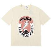 Les Deux Alpes Cotton T-Shirts