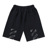 Letter Pattern Shorts