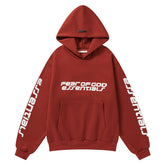 Cropped Relaxed Hoodie