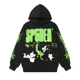Letter Pattern Hoodie #S225