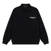 25FW Lapel Pullover Sweatshirt