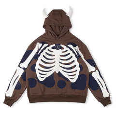 Studios Airbrushed Bones Hoodie