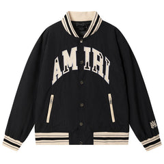 Logo-Appliquéd Padded Shell Bomber Jacket