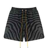 Zebra Silk Shorts