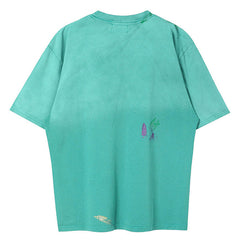 Letter Logo Print T-Shirt